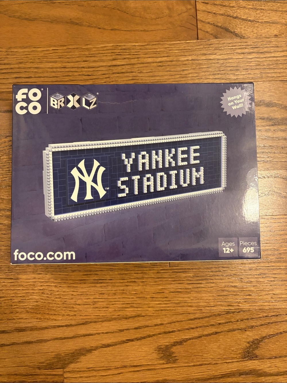 FOCO BRXLZ Yankee Stadium Street Sign Building Set